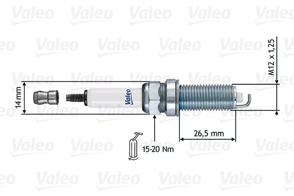 Świeca zapłonowa VALEO 246863