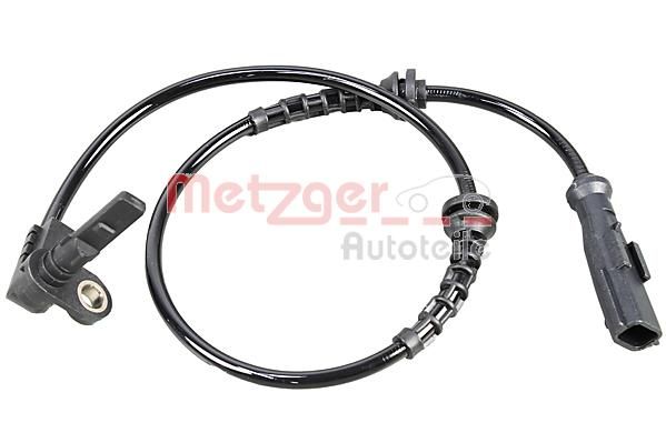 Czujnik, prędkość obrotowa koła METZGER AUTOTEILE 09001257