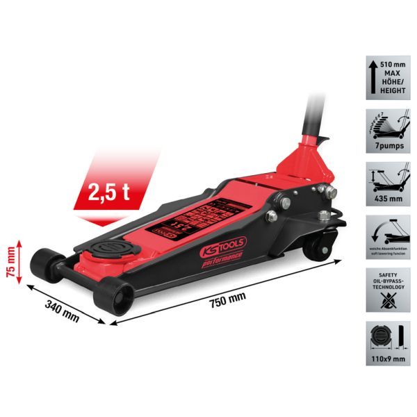 E-shop pojazdný zdvihák KS TOOLS 160.1015