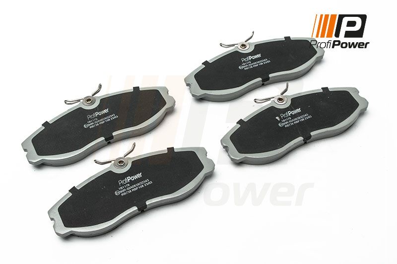 E-shop Sada brzdových platničiek kotúčovej brzdy ProfiPower 1B1179