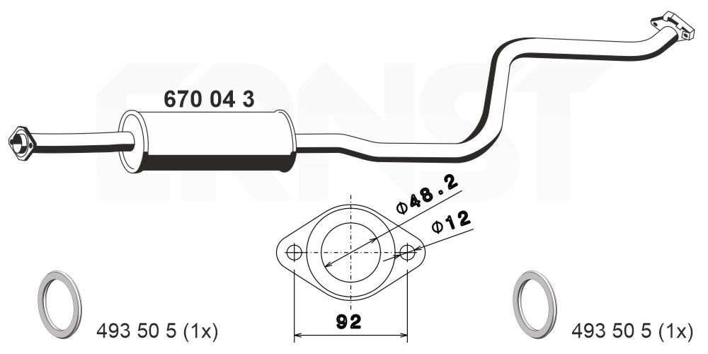 Toba esapamet intermediara ERNST 670043