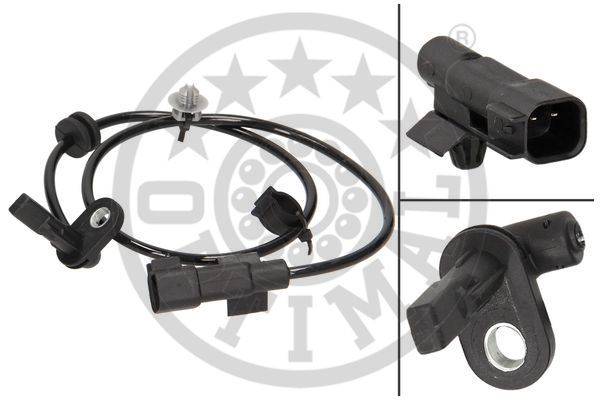 Czujnik, prędkość obrotowa koła OPTIMAL 06-S325