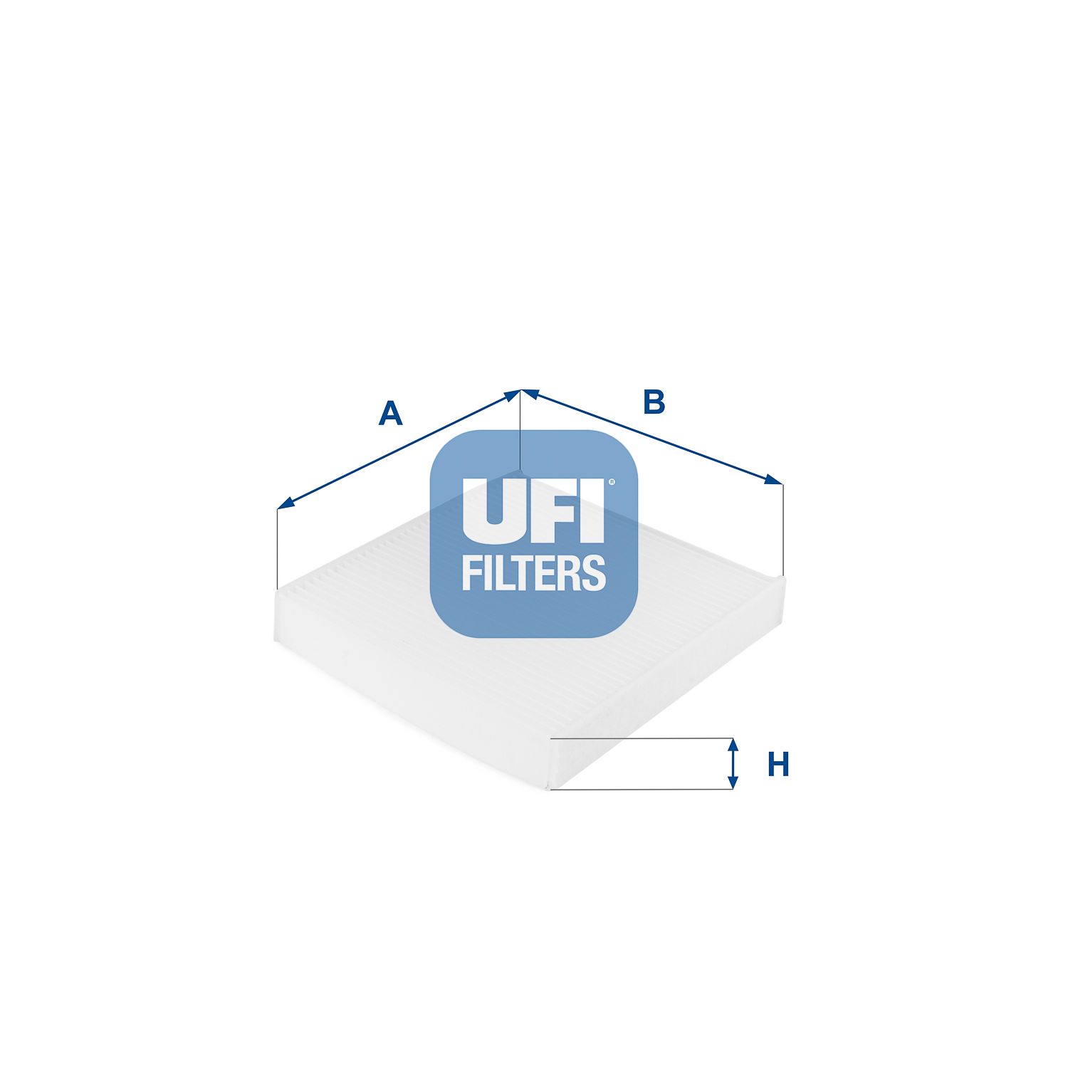 Filtr, vzduch v interiéru UFI 53.210.00