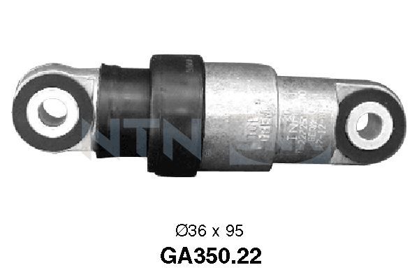 Napínacia kladka rebrovaného klinového remeňa SNR GA350.22
