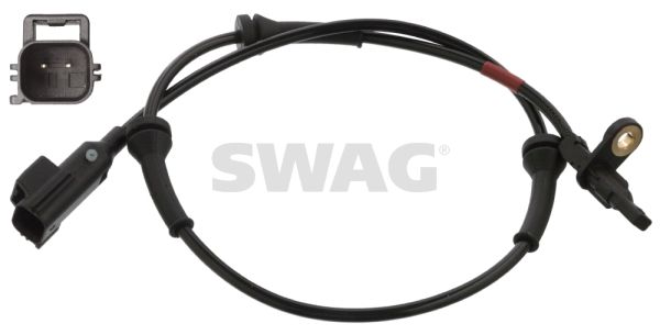 Czujnik, prędkość obrotowa koła SWAG 44 10 6674