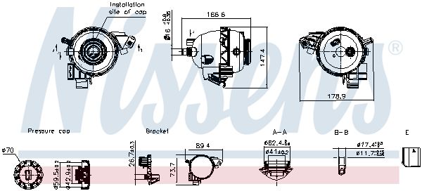 Vase d'expansion, liquide de refroidissement