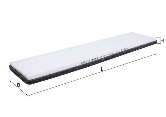 Filtru, aer habitaclu MAHLE LA 1164