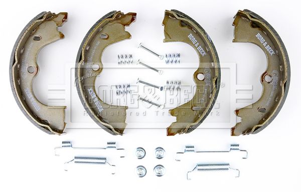 Zestaw szczęk hamulcowych, hamulec postojowy BORG & BECK BBS6537