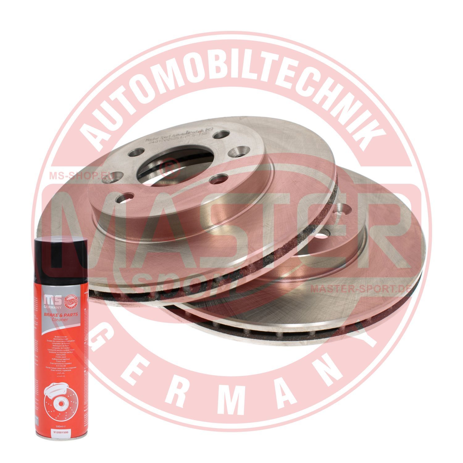Tarcza hamulcowa MASTER-SPORT GERMANY 24012001251-SET-MSP
