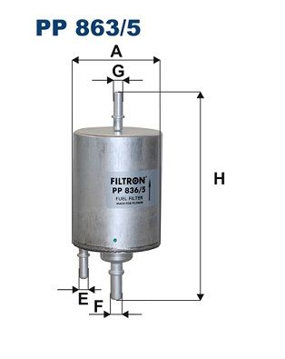 Palivový filtr FILTRON PP 836/5