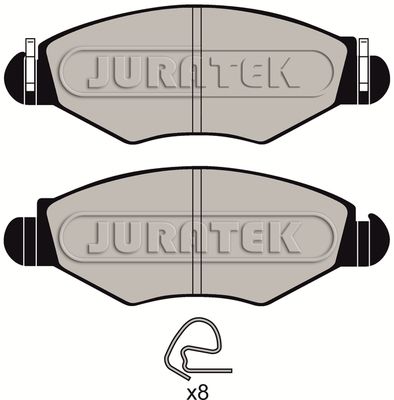 JURATEK - Front Brake Pad Set