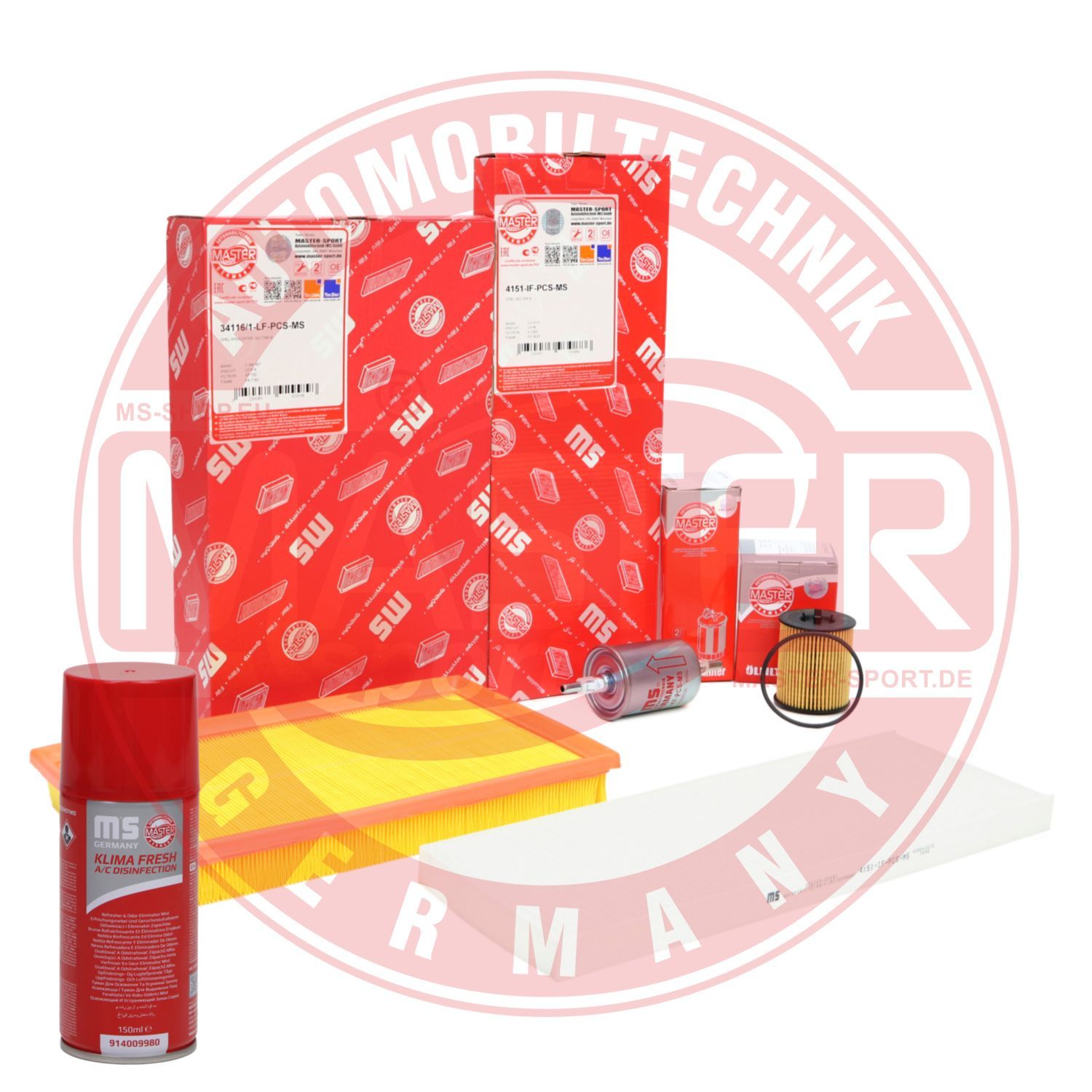 E-shop Filter - Sada MASTER-SPORT GERMANY 450001332P
