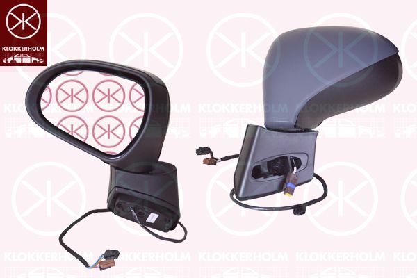 Lusterko zewnętrzne KLOKKERHOLM 55081043