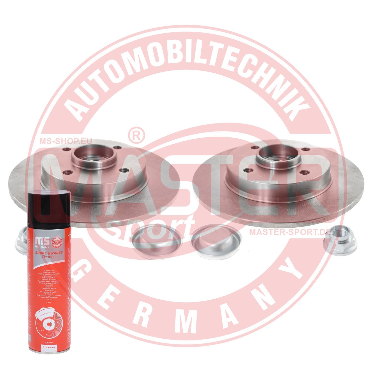 Tarcza hamulcowa MASTER-SPORT GERMANY 2401090150B-SET-MSP