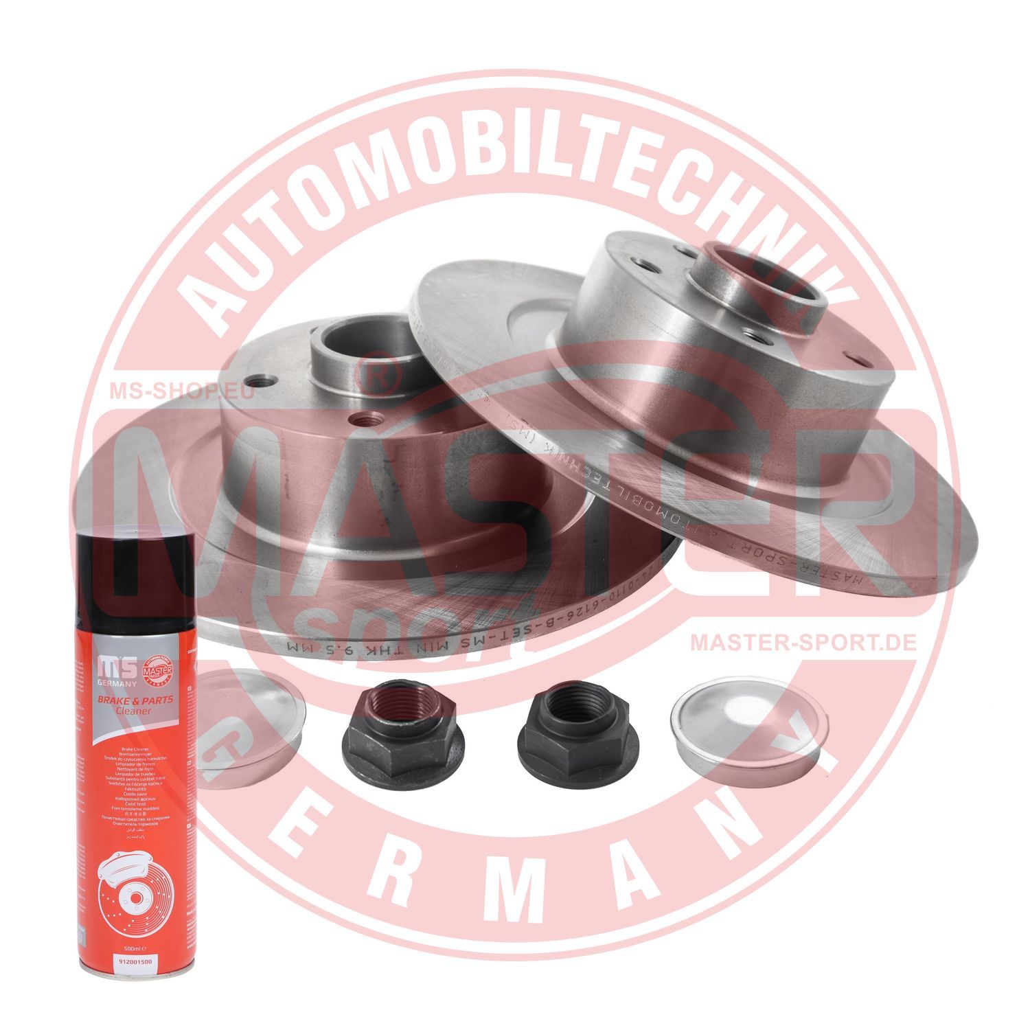 Tarcza hamulcowa MASTER-SPORT GERMANY 2401106126B-SET-MSP