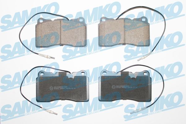 Sada brzdových destiček, kotoučová brzda SAMKO 5SP863