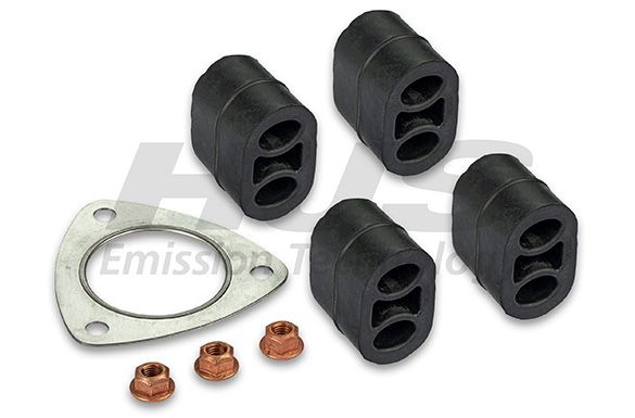 Set montare, sistem de esapament HJS 82 14 2758