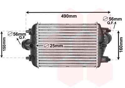 Refroidisseur d'air de suralimentation