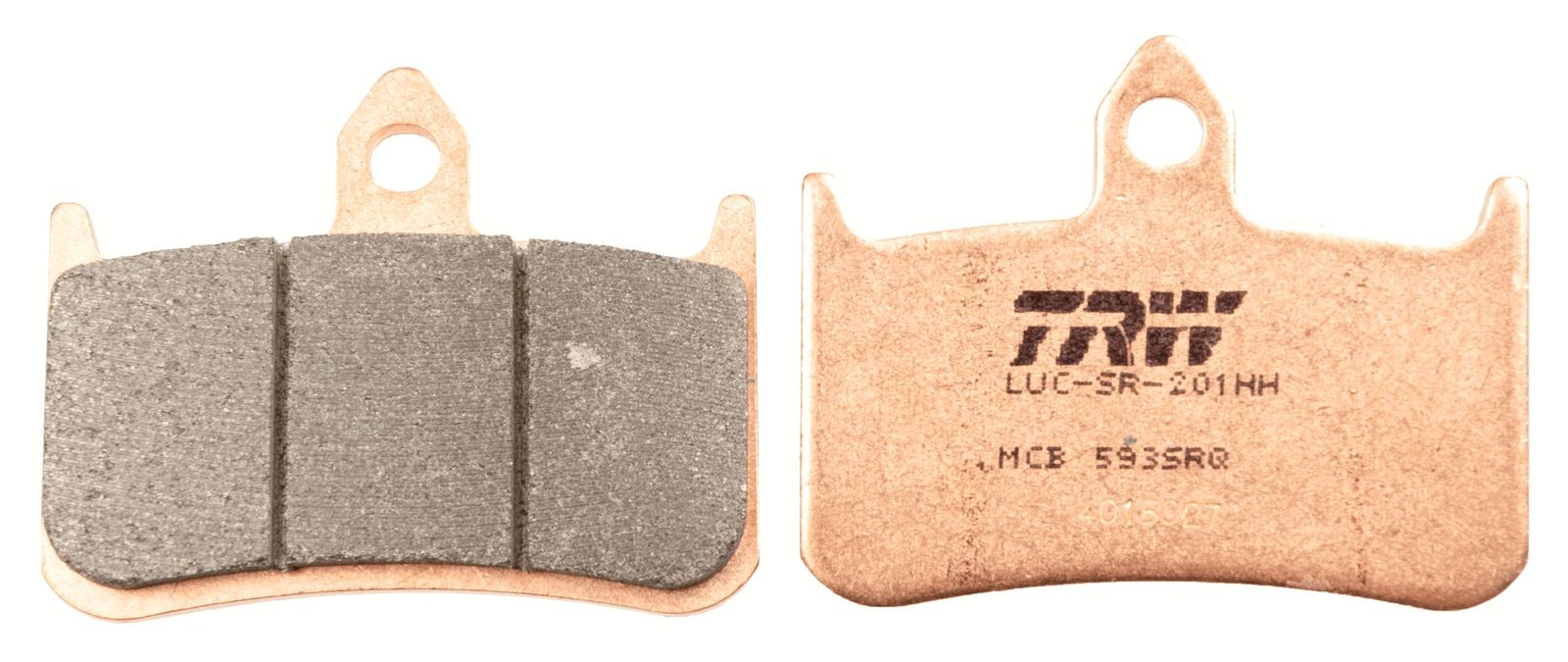 Zestaw klocków hamulcowych, hamulce tarczowe TRW MCB593SRQ