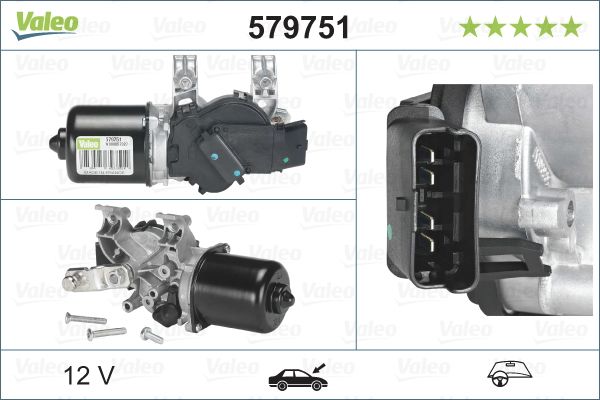 Motor stěračů VALEO 579751