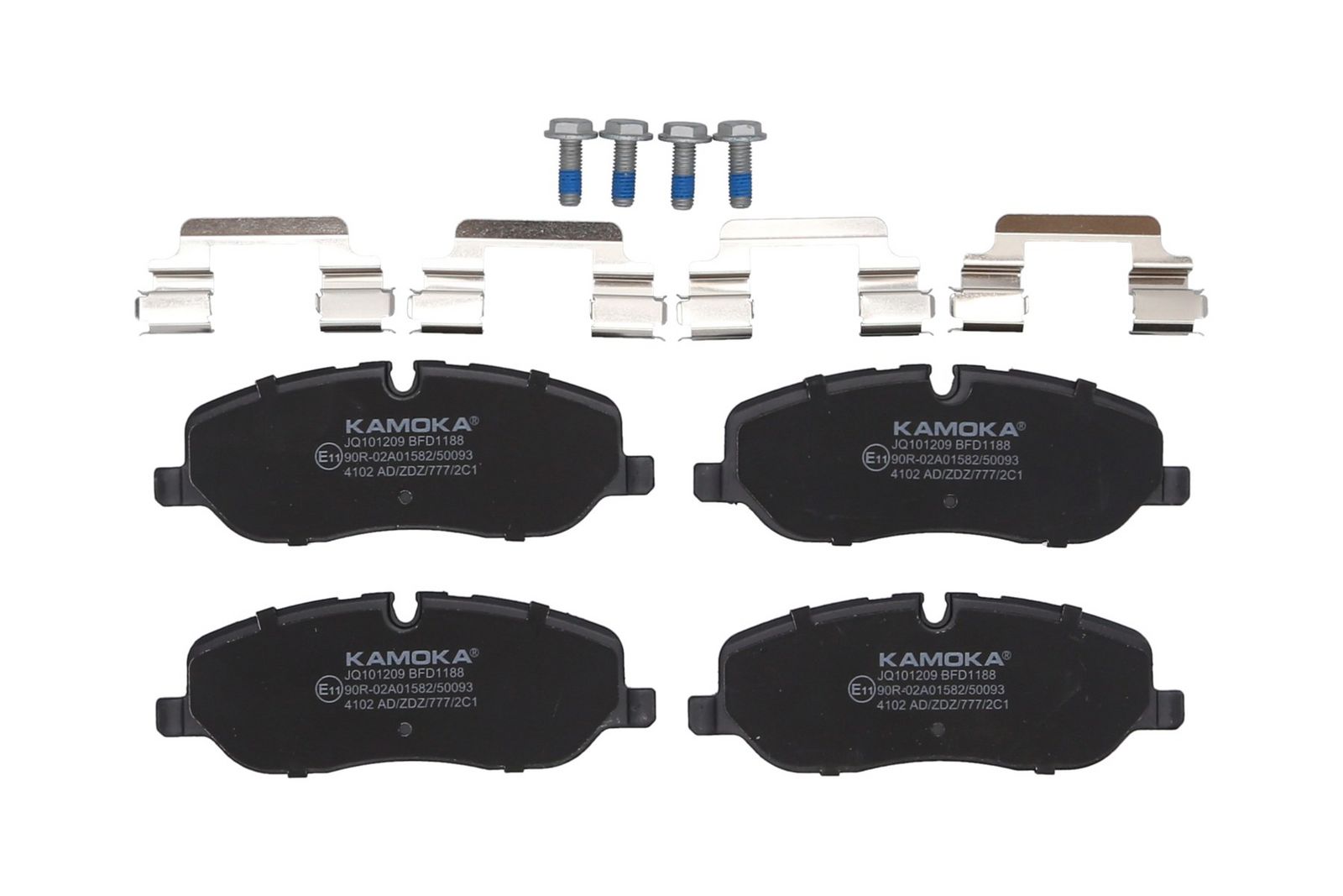 set placute frana,frana disc KAMOKA JQ101209