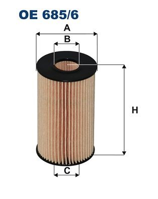 Olejový filtr FILTRON OE 685/6