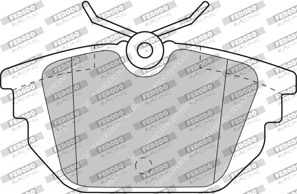 Zestaw klocków hamulcowych, hamulce tarczowe FERODO RACING FCP1113H