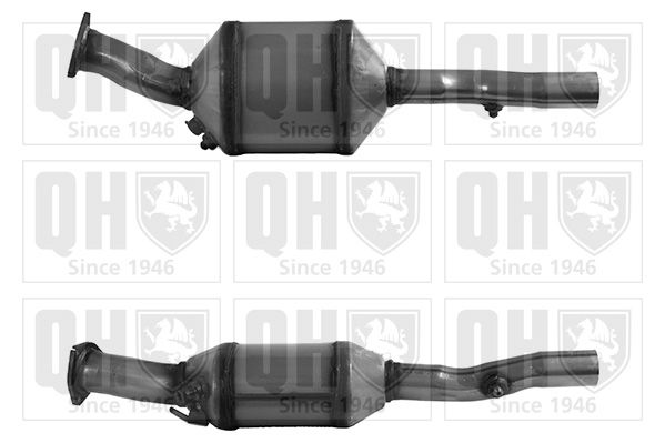 Filtr sadzy / filtr cząstek stałych, układ wydechowy QUINTON HAZELL 4F0131701BN