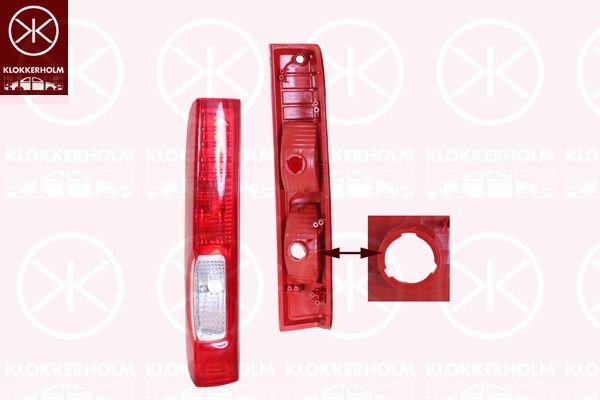 Lampa tylna zespolona KLOKKERHOLM 50890714