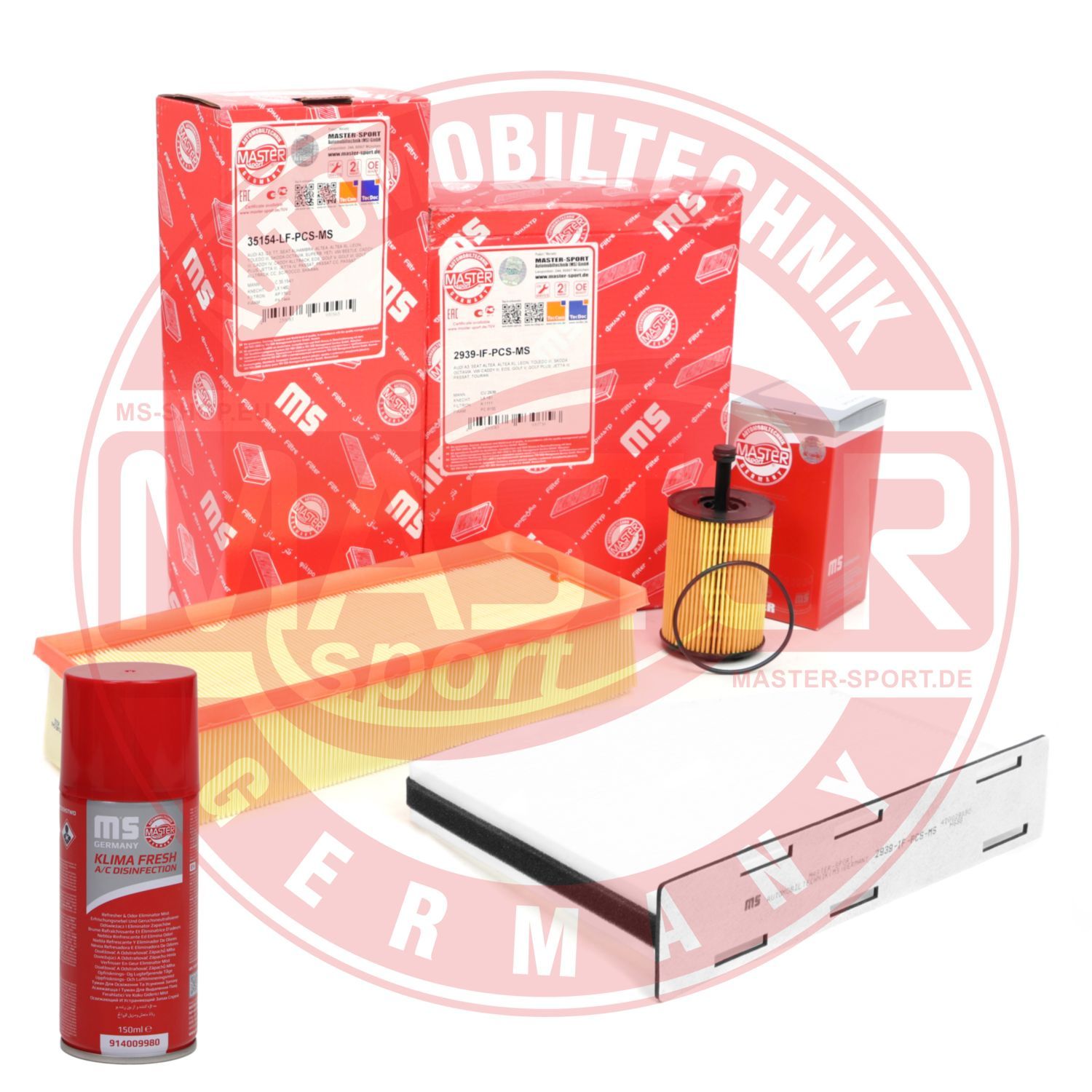 E-shop Filter - Sada MASTER-SPORT GERMANY 450001993P