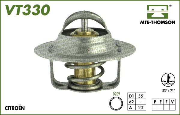 Termostat, środek chłodzący MTE-THOMSON VT330.83