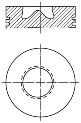 Tłok MAHLE 002 99 00