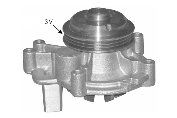 Pompe à eau, refroidissement du moteur