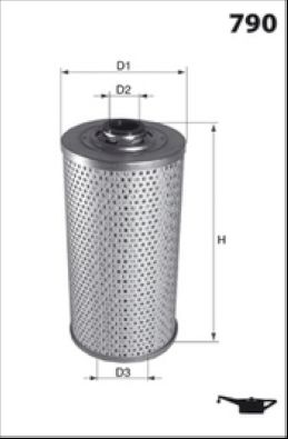 Filtr oleju MISFAT L200