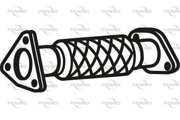 Rura wydechowa FENNO P49005