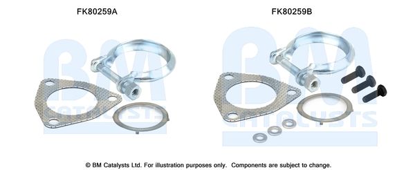 Zestaw montażowy, katalizator BM CATALYSTS FK80259
