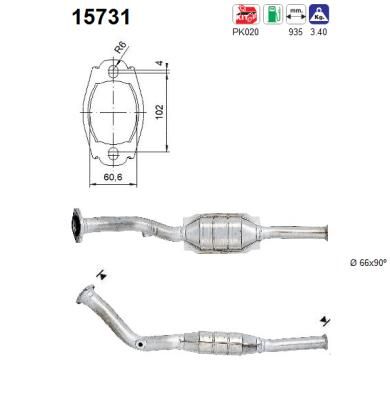 Katalizator AS 15731