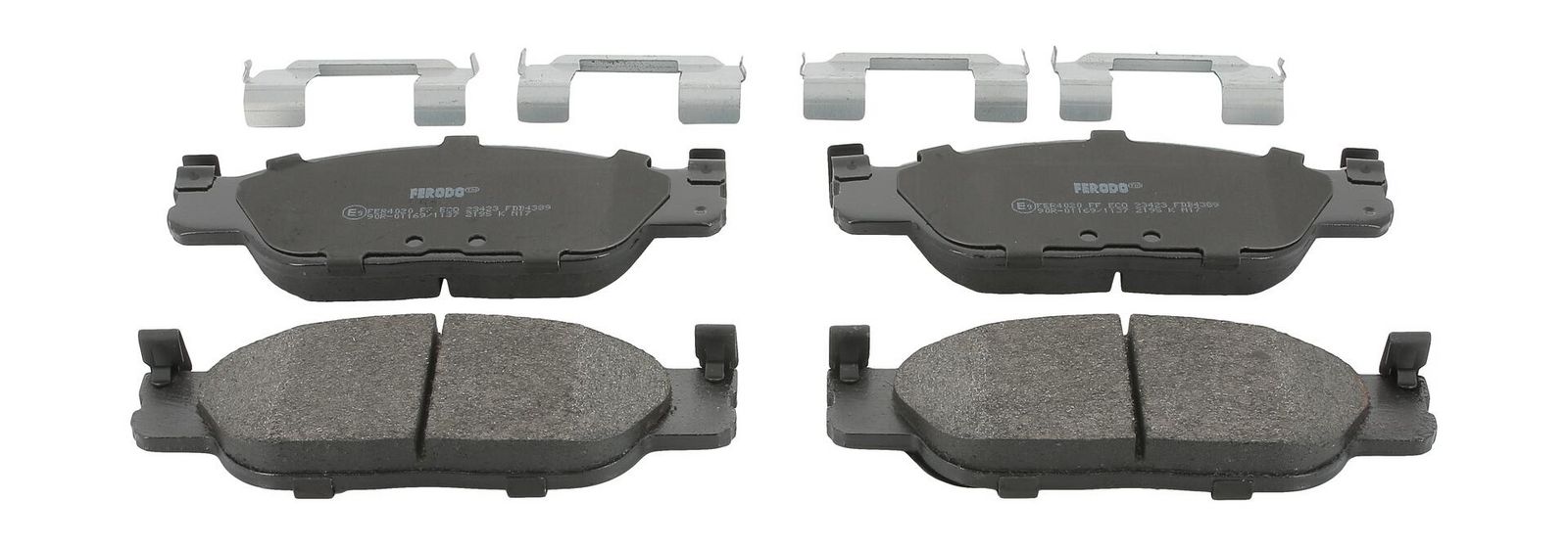 set placute frana,frana disc FERODO PREMIER ECO FRICTION FDB4389