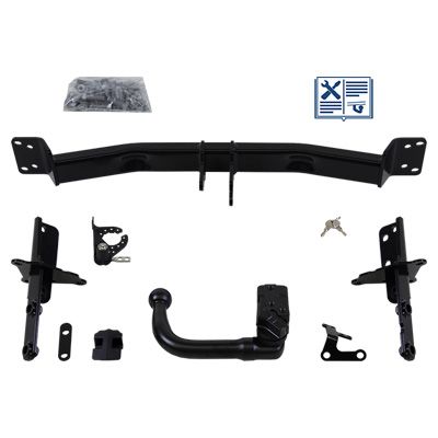 Zestaw zaczepu przyczepy RAMEDER 131379