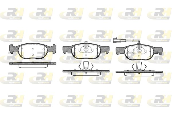 Zestaw klocków hamulcowych, hamulce tarczowe ROADHOUSE 2588.31