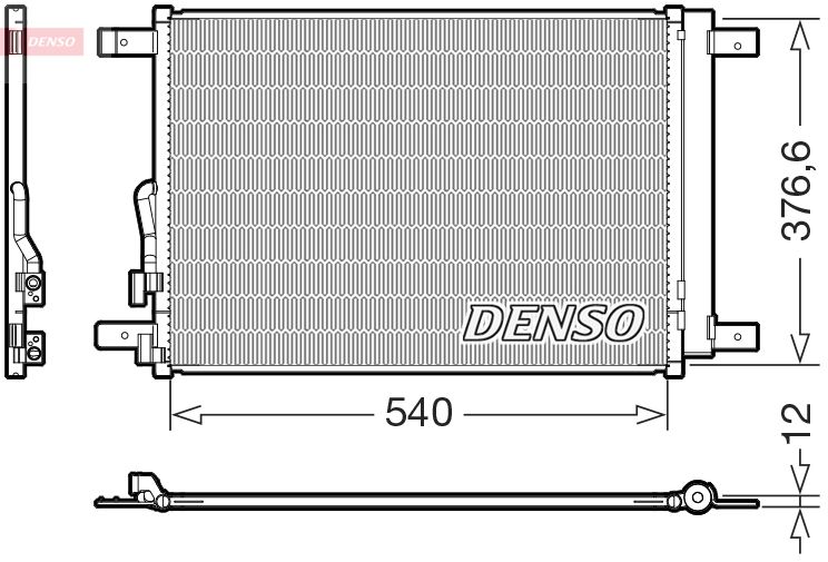 Condensator, climatizare DENSO DCN32033