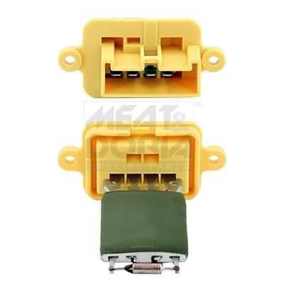 Rezistor, ventilator habitaclu MEAT & DORIA 667543