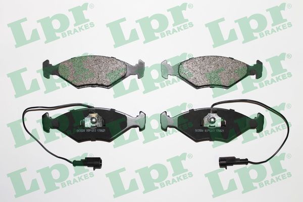 set placute frana,frana disc LPR 05P1203