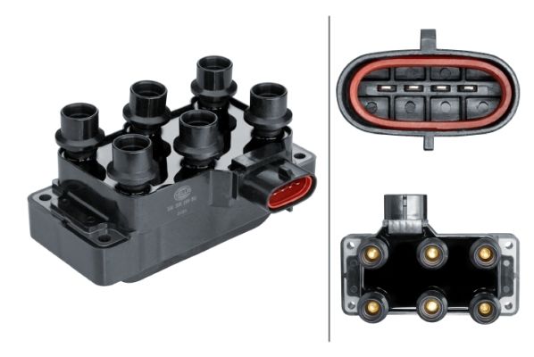 bobina de inductie HELLA 5DA 358 168-301