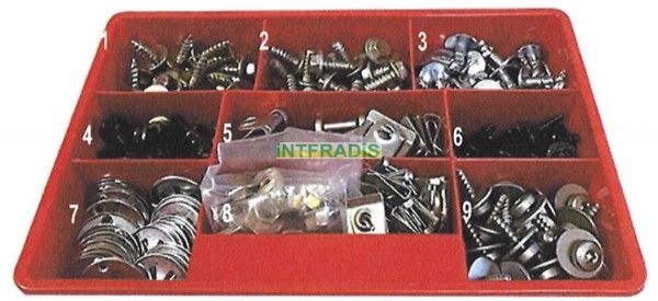 Kit de clip de fixation, carrosserie