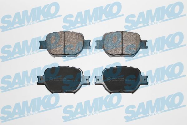 Sada brzdových destiček, kotoučová brzda SAMKO 5SP837