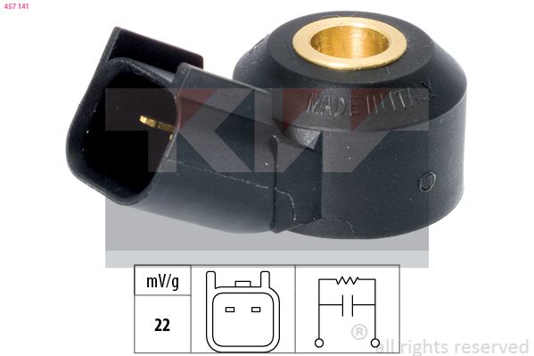 Czujnik spalania stukowego KW 457 141