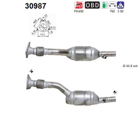 Katalizator AS 30987