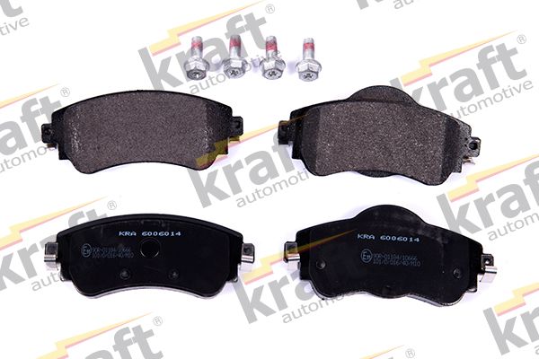 Zestaw klocków hamulcowych, hamulce tarczowe KRAFT AUTOMOTIVE 6006014