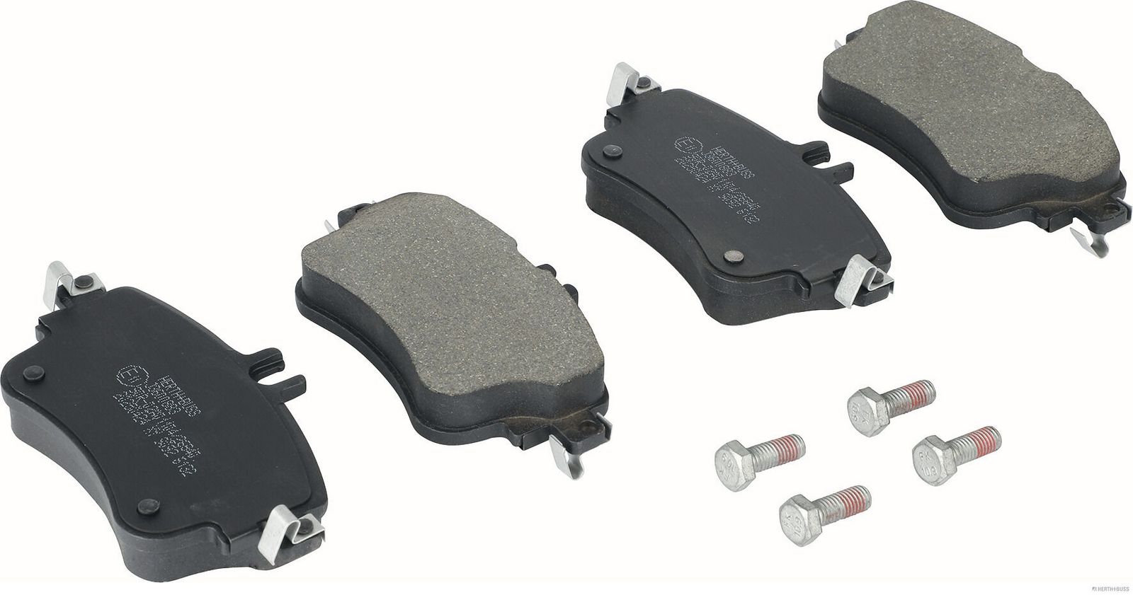 set placute frana,frana disc HERTH+BUSS JAKOPARTS J3600883